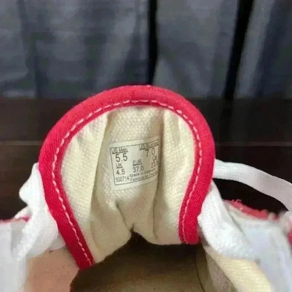 Size 5.5m/ 7w  - VANS Old‎ Skool Red Checkerboard - Picture 7 of 8